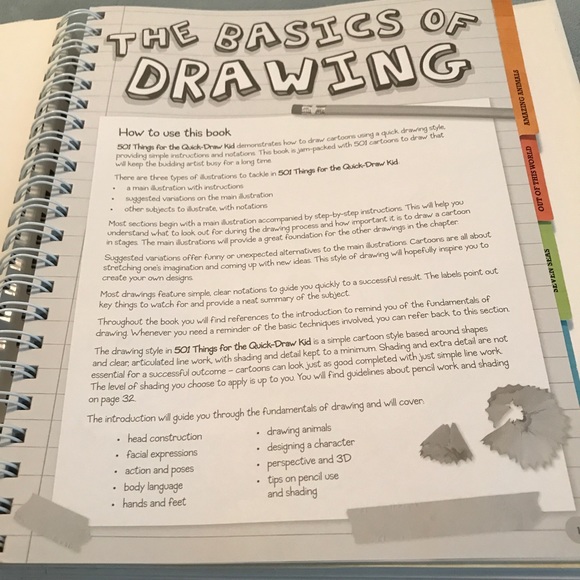 501 Things for the Quick Draw Kids Book - Picture 4 of 8